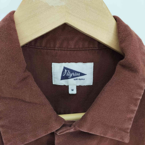 ピルグリム PILGRIM Vincent Longsleeve Shirt  L/S シャツ メンズ import:M